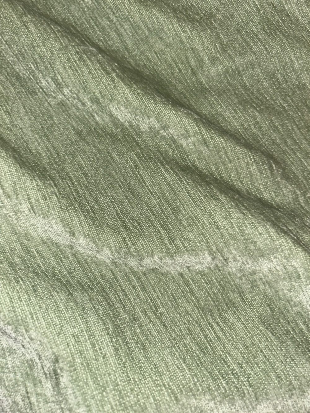 Sage Green Texture Sage Green Accent Pillow Cover with Braided Trim 20x20 - Picture 6 of 6